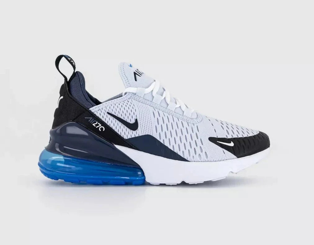 Nike Air Max 270 Shoes White Black Blue Nike