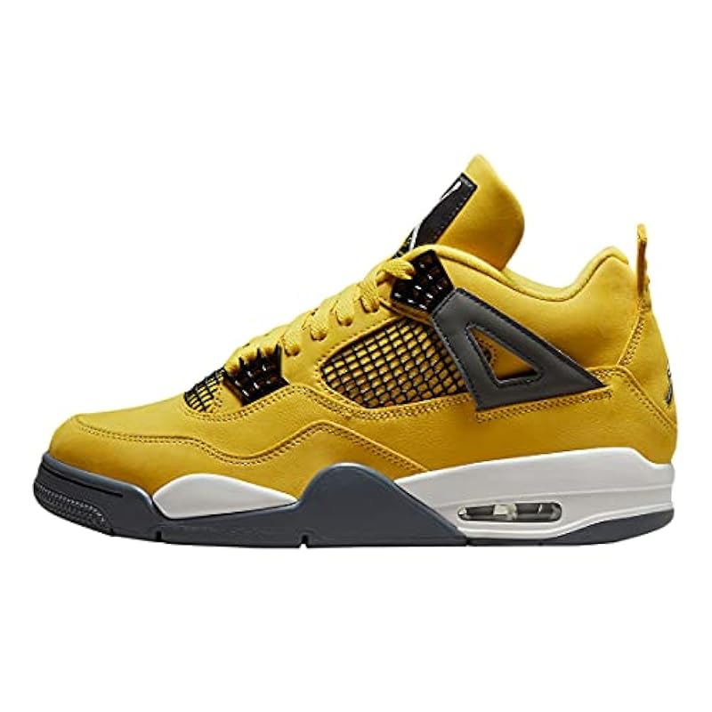 Nike Air Jordan 4 Retro Yellow Gray Nike