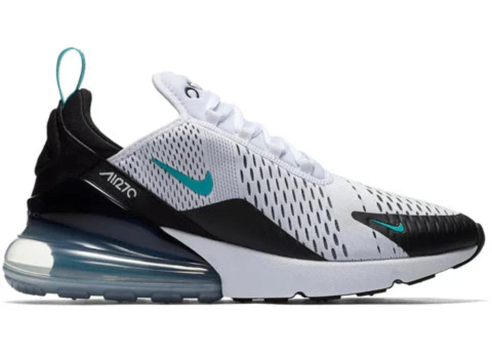 Nike Air Max 270 Shoes White Gray Blue Nike