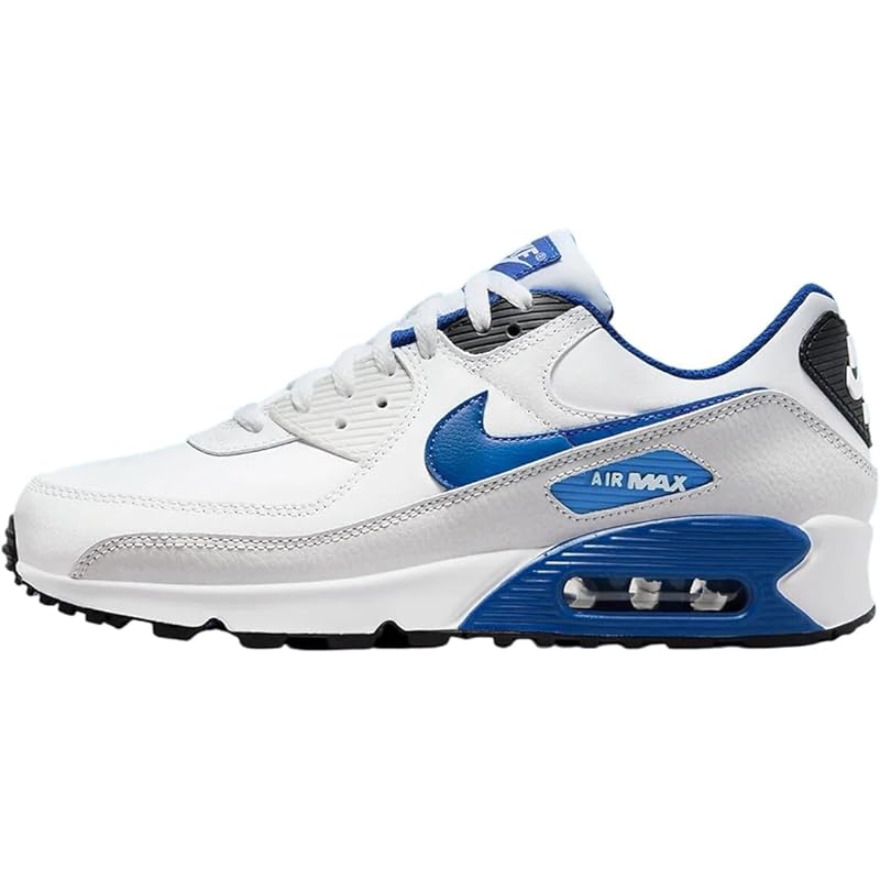 Nike Air Max 90 Shoes Black Fire Red-Cement Grey Nike