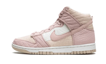 Nike Dunk High Shoes Rusty Pink White Nature Pink Oxford Nike