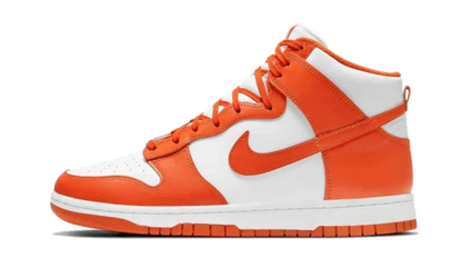 Nike Dunk High Shoes White Orange Blaze Nike