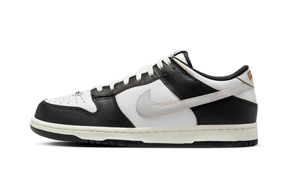 Nike SB Dunk Low Shoes Black White-Orange Luxeara