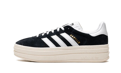 adidas Originals Gazelle Bold Shoes Core Black White Luxeara