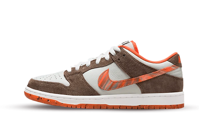 Nike SB Dunk Low Olive Gray Mantra Orange Rattan Luxeara