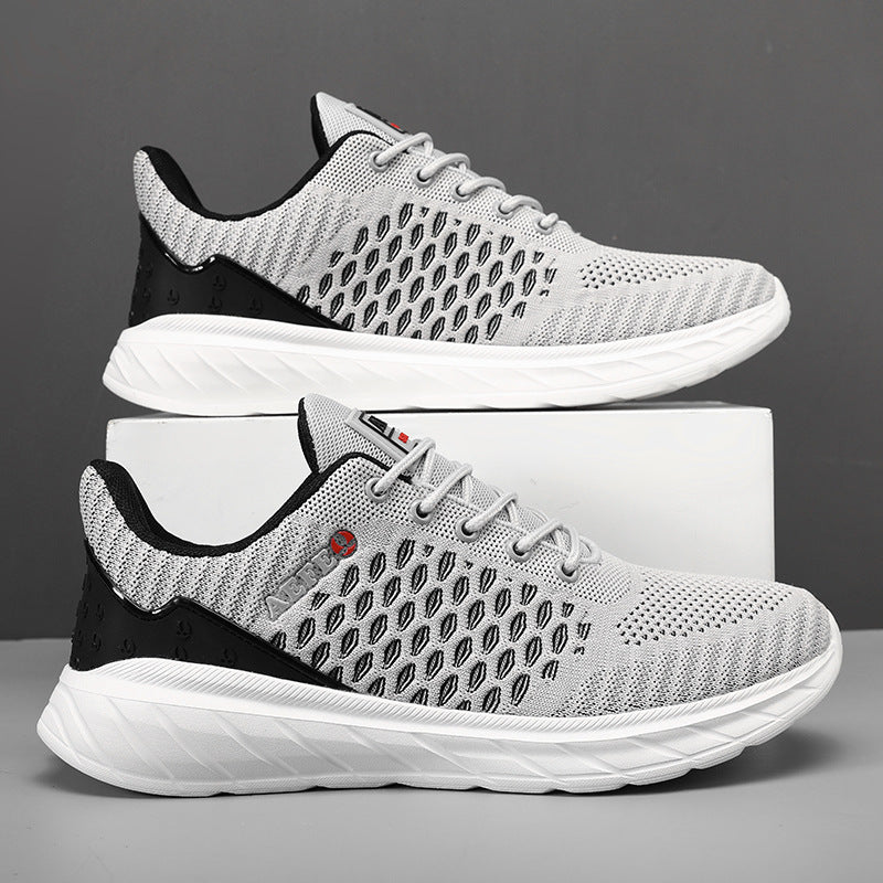 Men's Lightweight Casual Sneakers – Fashionable Trendy Low-Top Shoes Luxeara