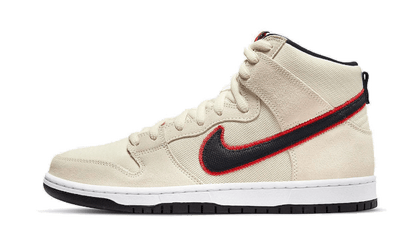 Nike SB Dunk High Shoes Sail Black Orange San Francisco Giants Nike