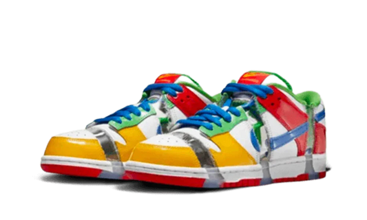Nike SB Dunk Low Shoes White Hyper Royal Mean Green Luxeara